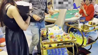 Birthday in the Honor poker club