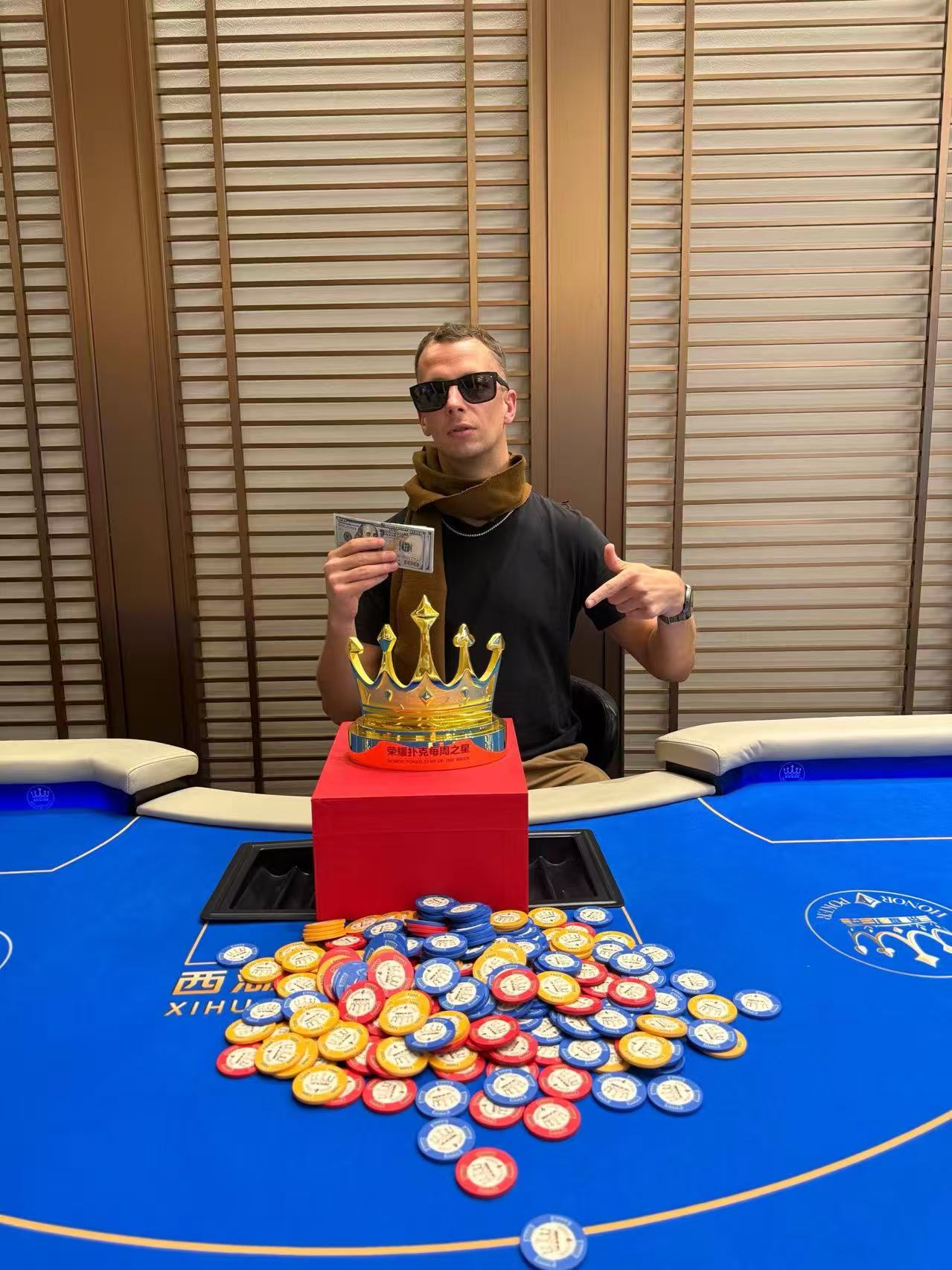 Congratulations to: Tomas for got Sihanoukville poker room Champion